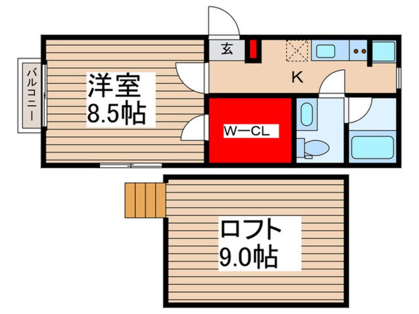 間取図 ウィズふじみ野