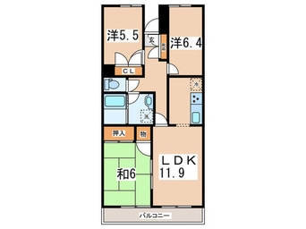 間取図 アビンズ相模大野