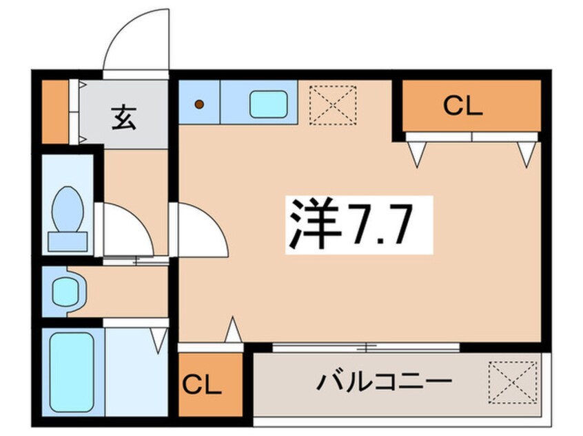 間取図 グランデ二俣川