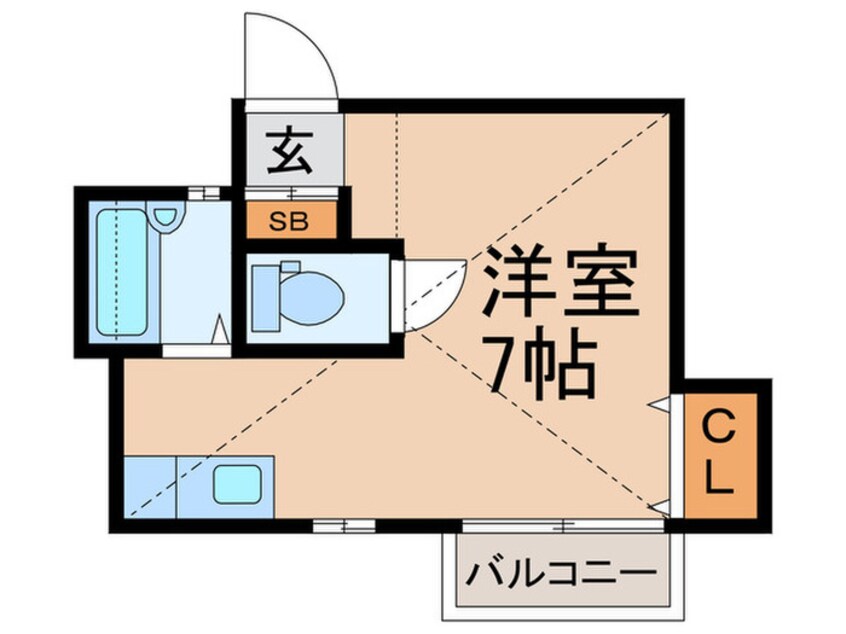 間取図 ビッグガーデン中野