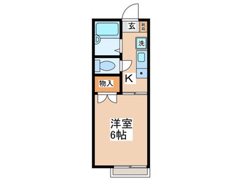 間取図 アメニティハイツＡ棟