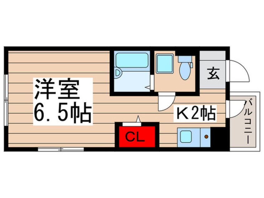 間取図 ＹＡＳＵＩビル　第８