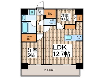 間取図 シーズンフラッツ大森北