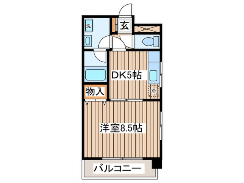 間取図 スペリオ－ル市川