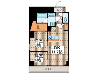 間取図 ガリシア南馬込