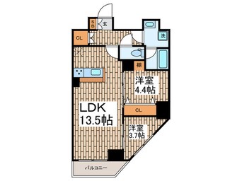 間取図 ガリシア南馬込