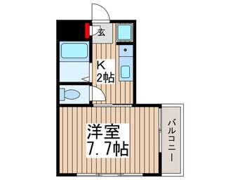 間取図 カーサ南浦和