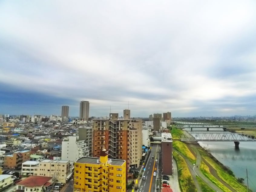 室内からの展望 ドゥーエ国府台