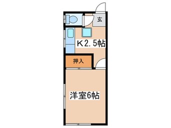 間取図 梅原荘