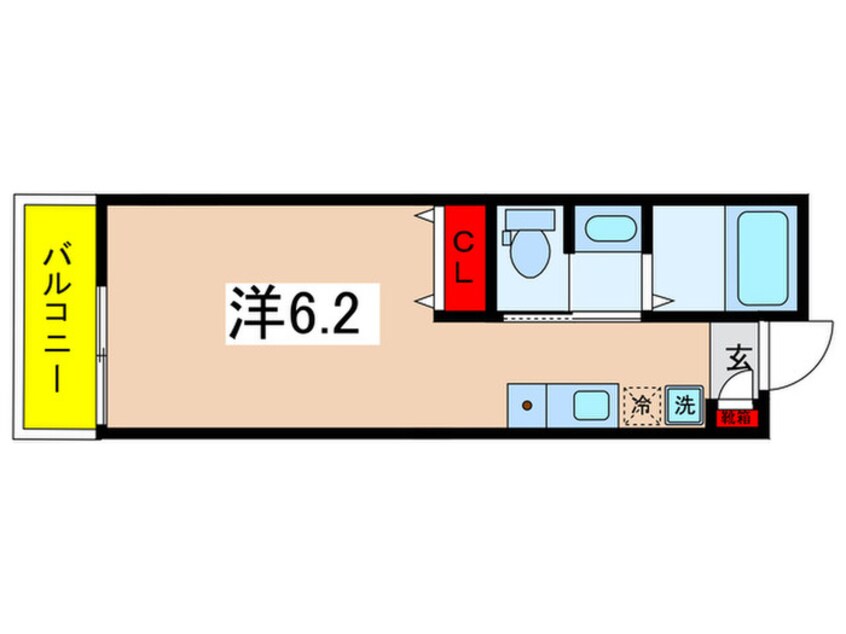 間取図 ヴァンヴェール白鳥
