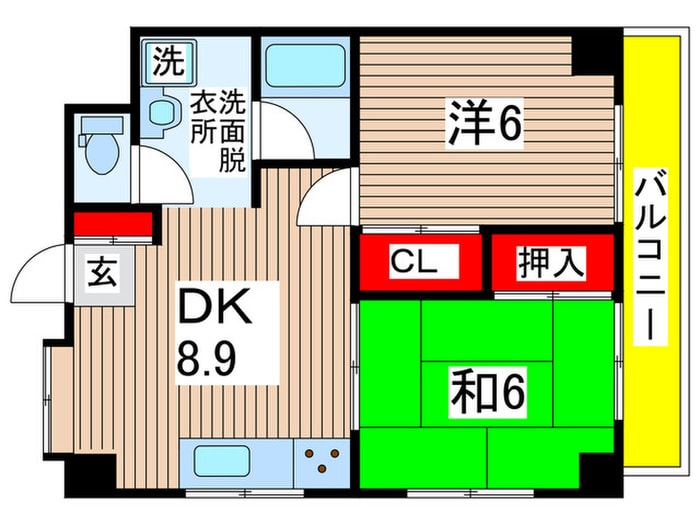 間取り図 蔵王ヴィラ四街道