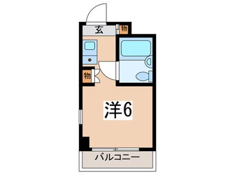 間取図 ＴＯＰ・西谷第１（１０５）