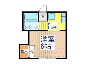 間取図 エルメ－ト池上