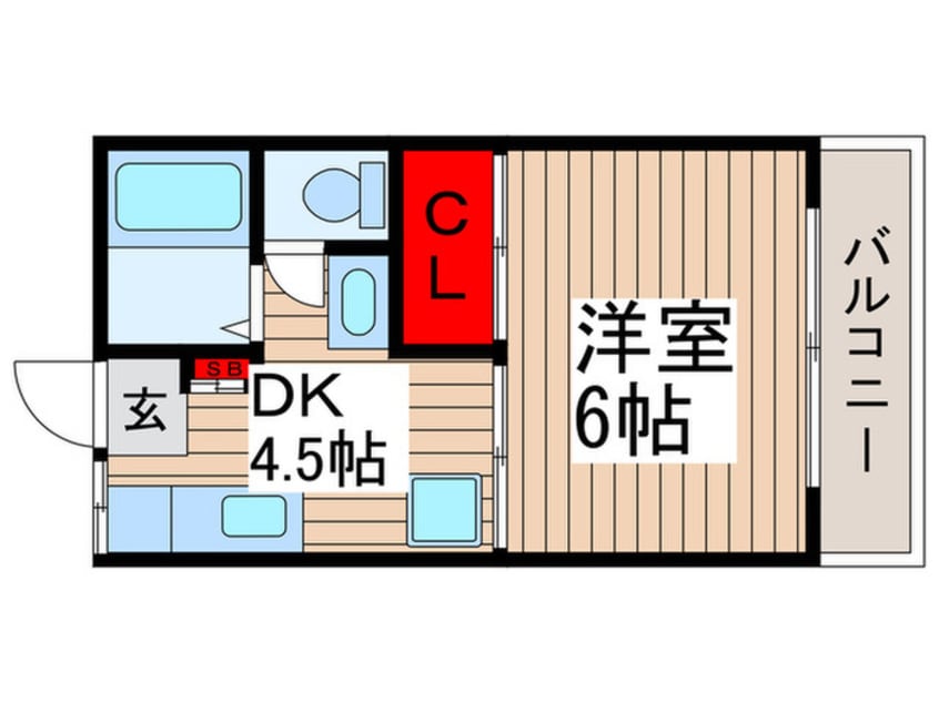 間取図 ハイツペガサスＡ棟