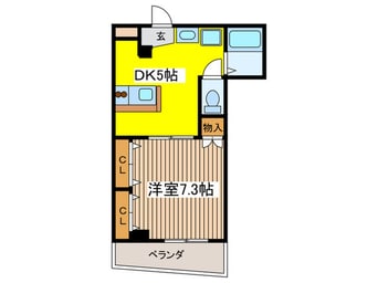 間取図 リーゾ・ヴィヴァ－チｴ