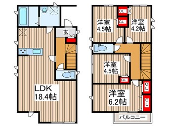 間取図 Kolet初石#03