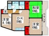 ニュ－氷川ハイツ 3DKの間取り