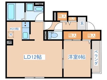 間取図 サンフォレスト