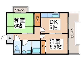 間取図 ハイムてつ