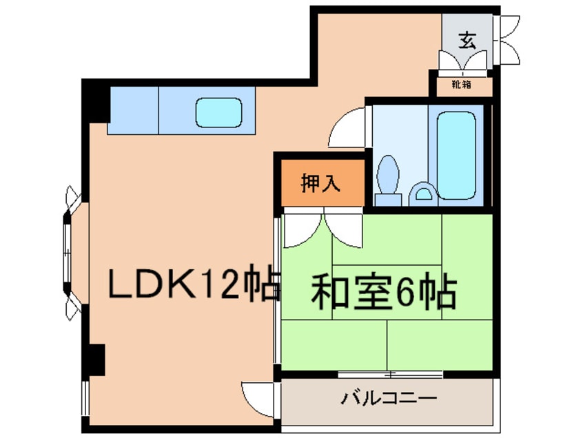 間取図 磯栄ビル大倉山ヒルサイド