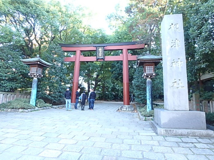 根津神社(公園)まで156m コ－トブリ－ズ根津