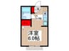 エスポワ－ル天神 1Kの間取り
