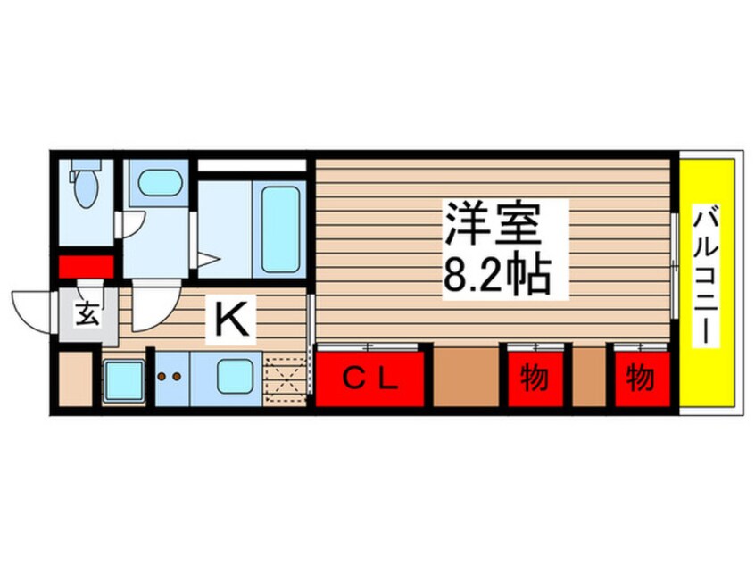 間取図 ルミエール幕張本郷