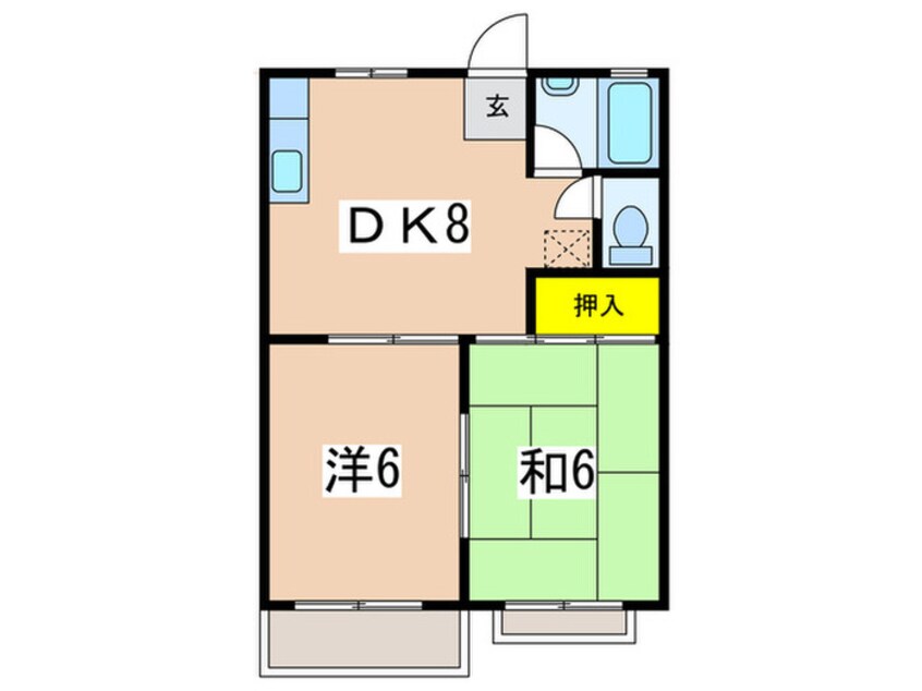 間取図 弘栄ハイム