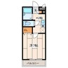 ＶＩＬＬＡ ＣＯＵＲＴ 1Kの間取り