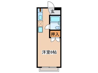 間取図 ハイツ松風