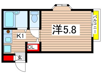 間取図 アム－ルハイツ