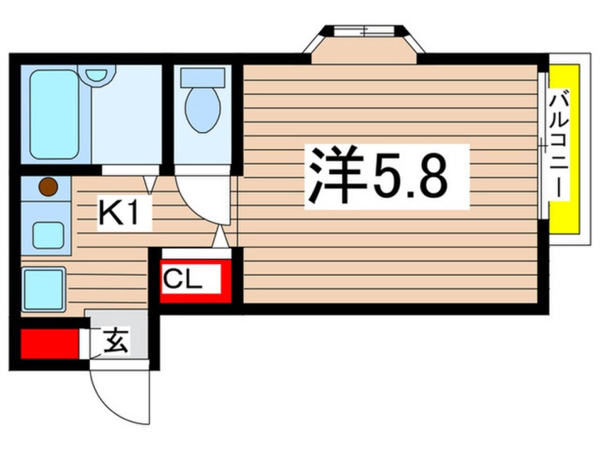 間取図 アム－ルハイツ