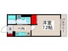 Ｃａｓａ 　Ｖｅｒｄｅ 1Kの間取り