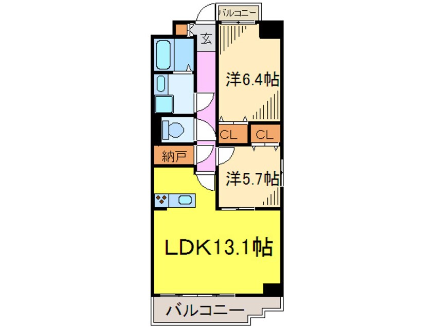 間取図 コウジ－コ－ト