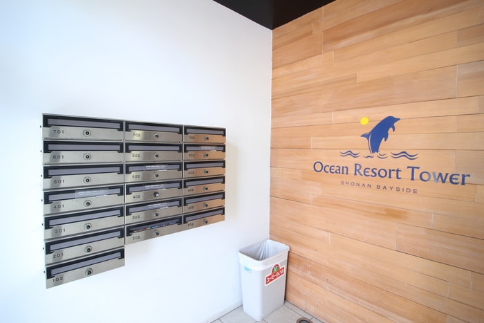 エントランス部分 OCEAN RESORT TOWER