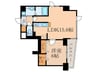 TOKIWA　RESIDENCE 1LDKの間取り