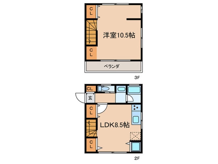 間取り図 モンテリラ目黒