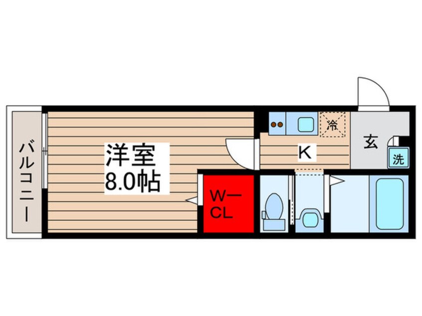 間取図 シャイネクス高砂