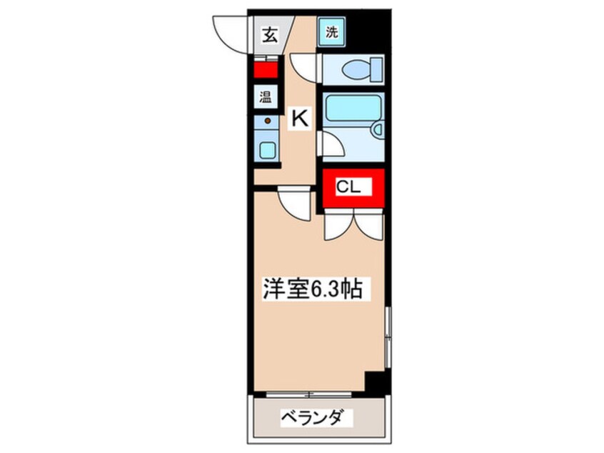 間取図 リヴイン国立