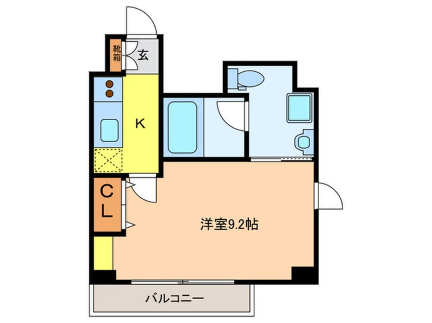 間取図 コンフォラス千石（503）