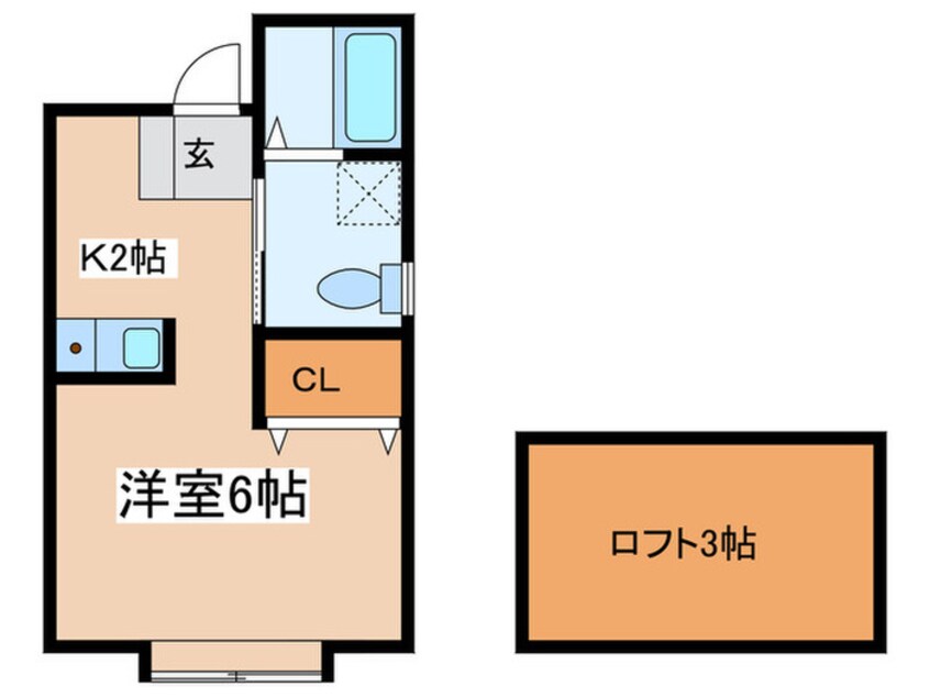 間取図 ホリゾン菊野台