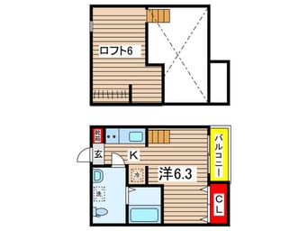 間取図 ＦＩＲＳＴ　ＱＵＡＲＴＥＲ