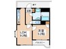 ウィンベルコーラス青砥(503) 1LDKの間取り