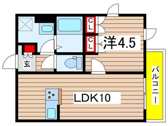 間取図 仮)プラネッツ