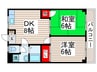 アーバンハイツ西葛西 2DKの間取り