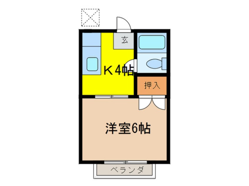 間取図 ハイツ太田