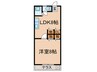 ハイツビクトリア 1LDKの間取り