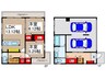 駒西戸建Ⅰ 2LDKの間取り