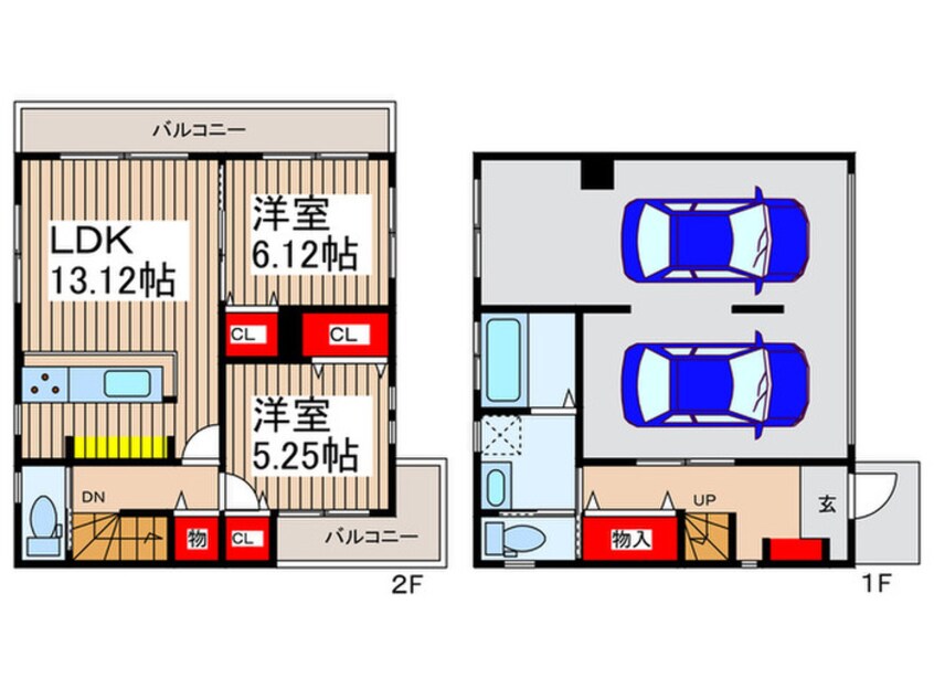 間取図 駒西戸建Ⅰ