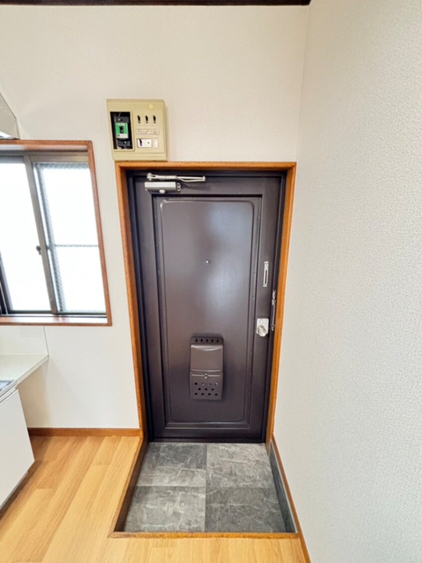 玄関 清田コーポ